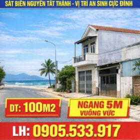 🌊 BÁN ĐẤT TẶNG NHÀ MẶT TIỀN XUÂN THIỀU – SÁT BIỂN NGUYỄN TẤT THÀNH – VỊ TRÍ AN SINH CỰC Đ
