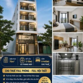 🔥 TÒA CĂN HỘ 5 TẦNG – ĐA MẶN ĐÔNG 6 – NGŨ HÀNH SƠN 🔥DÒNG TIỀN ỔN ĐỊNH – KHAI THÁC NGAY.