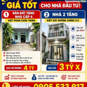 🔥🔥 CHÀO BÁN 2 SẢN PHẨM GIÁ TỐT CHO NHÀ ĐẦU TƯ 🔥🔥