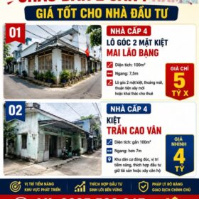 🔥🔥 CHÀO BÁN 2 SẢN PHẨM GIÁ TỐT CHO NHÀ ĐẦU TƯ 🔥