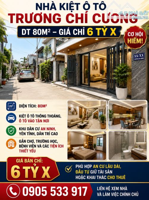 018740495-0511-ban-nha-trong-hem-da-nang-gia-re 🔥 NHÀ KIỆT Ô TÔ TRƯƠNG CHÍ CƯƠNG – DT 80M² – GIÁ CHỈ 6 TỶ X 🔥