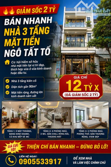 018952525-4551-ban-nha-mat-tien-da-nang-gia-re 🔥🔥 GIẢM SỐC 2 TỶ – BÁN NHANH NHÀ 3 TẦNG MẶT TIỀN NGÔ TẤT TỐ 🔥🔥