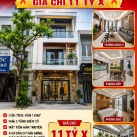 🔥🔥 NHÀ 3 TẦNG MẶT TIỀN HÀN THUYÊN – GIÁ CHỈ 11 TỶ X 🔥🔥