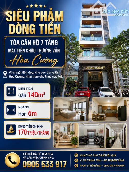 018968003-3904-ban-nha-mat-tien-quan-hai-chau-chinh-chu 🔥🔥 SIÊU PHẨM DÒNG TIỀN – TÒA CĂN HỘ 7 TẦNG MẶT TIỀN CHÂU THƯỢNG VĂN – HÒA CƯỜNG 🔥🔥
