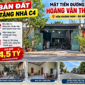ban dat tang nha c4 mat tien hoang van thai hoa khanh nam da nang chi nhinh 4 ty