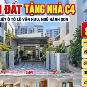 ban dat tang nha cap 4 kiet o to le van huu ngu hanh son
