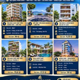 DANH SÁCH 6 BẤT ĐỘNG SẢN DÒNG TIỀN TỐT TẠI ĐÀ NẴNG 🔥  💎 ĐA DẠNG PHÂN KHÚC – NHÀ PHỐ – ĐẤT NỀN – TÒA NHÀ CHDV – KHÁCH SẠN – VILLA KHAI THÁC