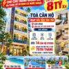 GIẢM MẠNH 1 TỶ- TÒA CĂN HỘ 5 TẦNG THANG MÁY – 14 STUDIO – DÒNG TIỀN 70TR/THÁNG - GIÁ CHỈ 8 TỶ XX