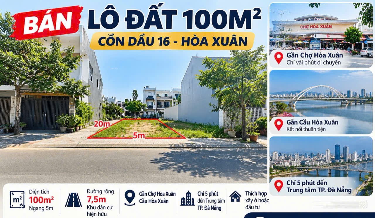lo-dat-100mc2b2-ngang-5m-duong-75m-con-dau-16-hoa-xuan-6-ty-xx lo dat 100mc2b2 ngang 5m duong 75m con dau 16 hoa xuan 6 ty