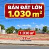 LÔ ĐẤT KHỦNG 1.030M² – NGANG 33M – SƠN TRÀ – GIÁ 45 TỶ