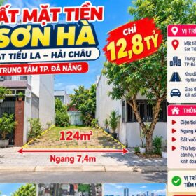 LÔ ĐẤT MẶT TIỀN 125M² - NGANG HƠN 7M SÁT TIỂU LA – TRUNG TÂM HẢI CHÂU – CHỈ 12,8 TỶ 🌟