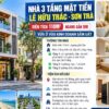 NHÀ 3 TẦNG MẶT TIỀN LÊ HỮU TRÁC – SƠN TRÀ- DT 110M² – NGANG GẦN 5M – CÁCH BIỂN 300M.